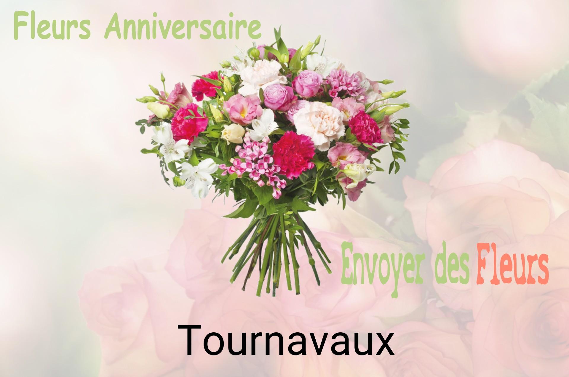 Bouquet de fleurs d’anniversaire livré à Tournavaux